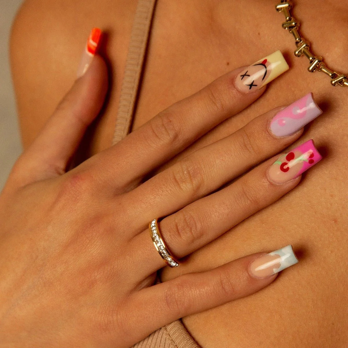 Anel Divine Brilhante Lenogue Ouro / 14