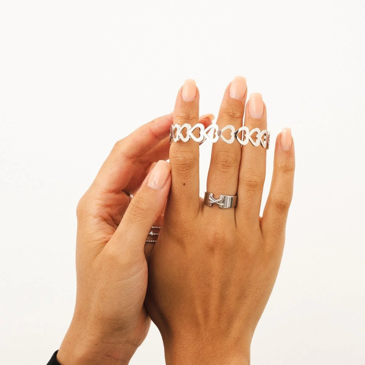 Anel Divine Corset Prata Lenogue