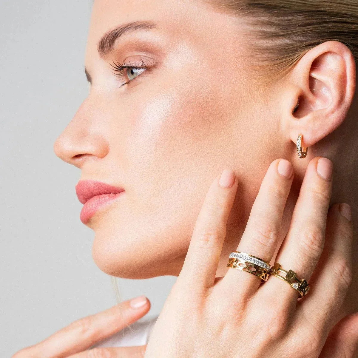 Anel Noble Mosaico Lenogue