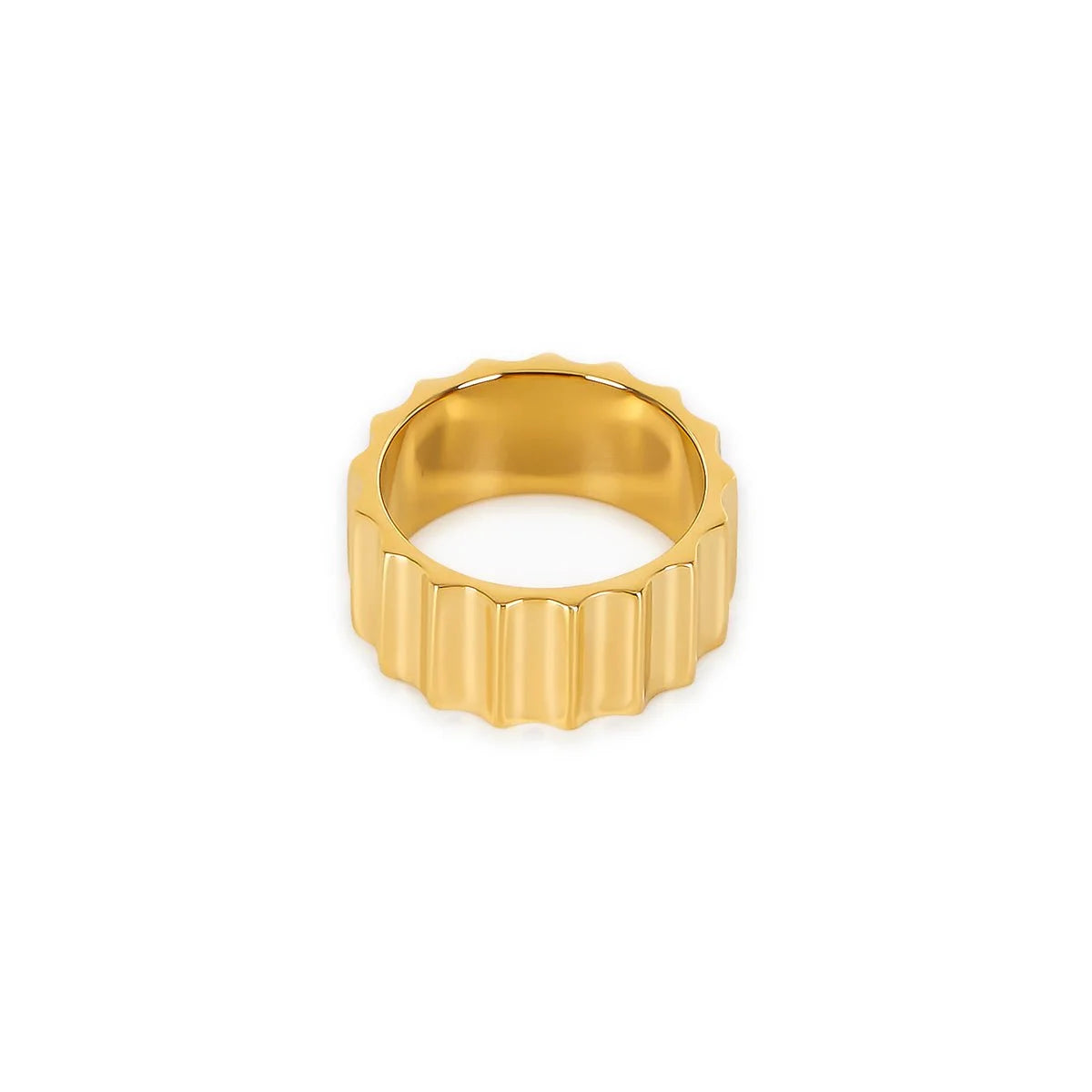 Anel Radiant Groove Lenogue