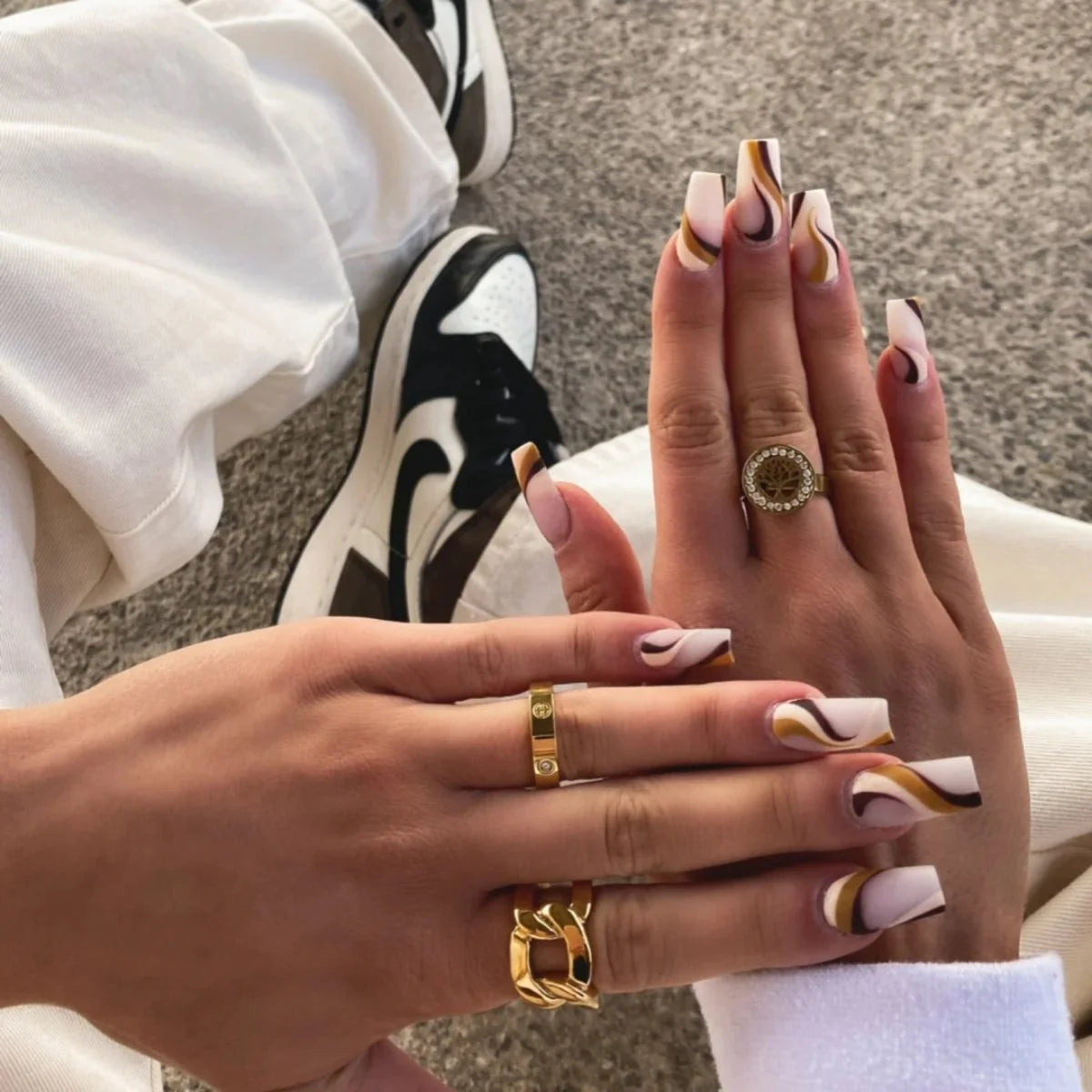 Anel Royal Classic Inspiração Lenogue