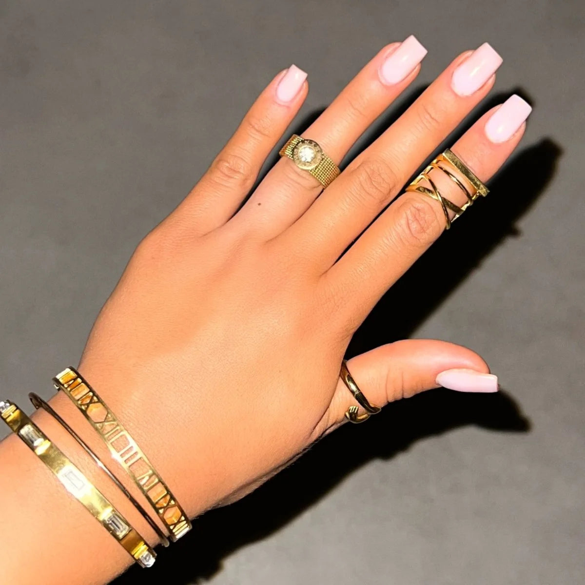 Anel Royal Roman Malha Lenogue