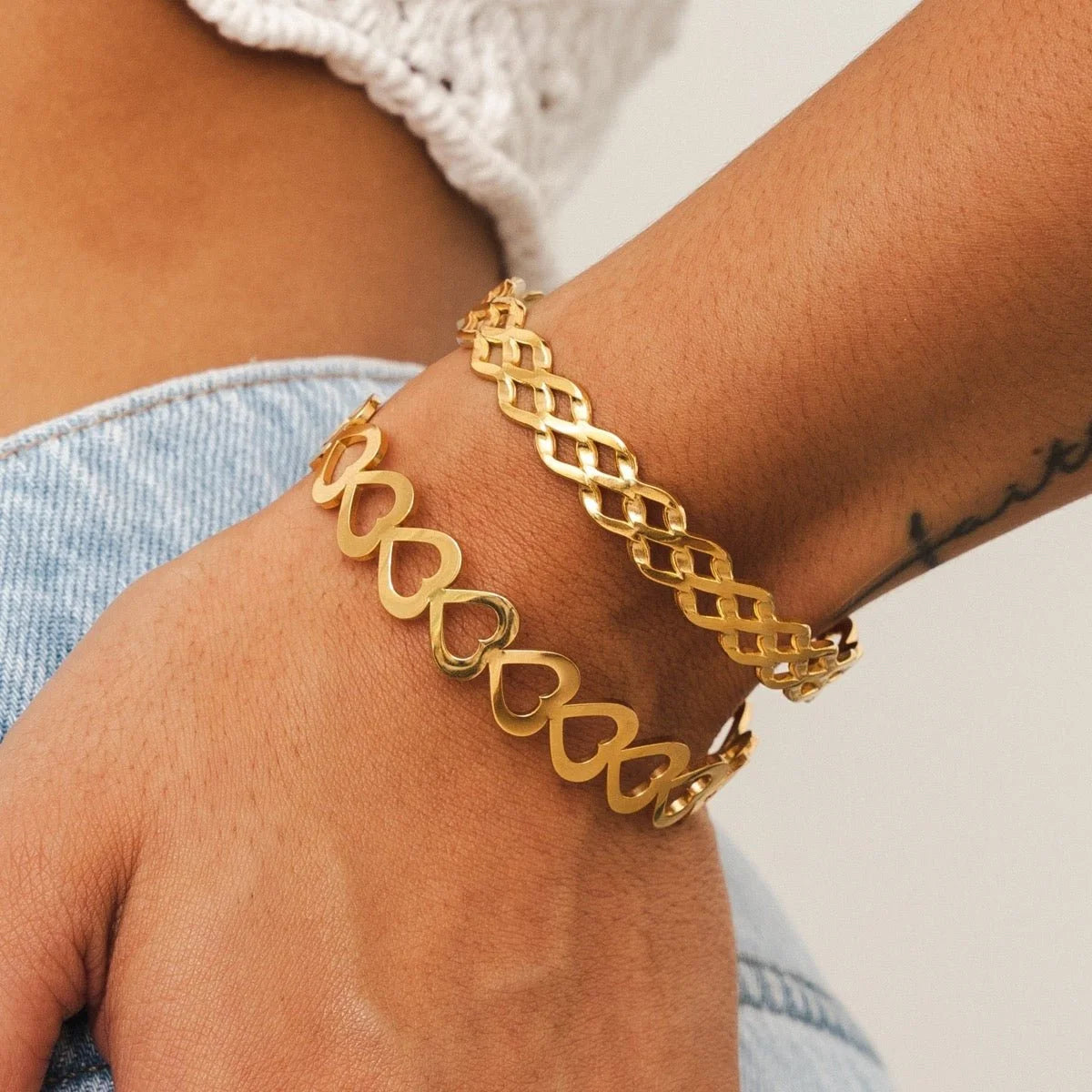 Bracelete Divine Adored Lenogue Ouro