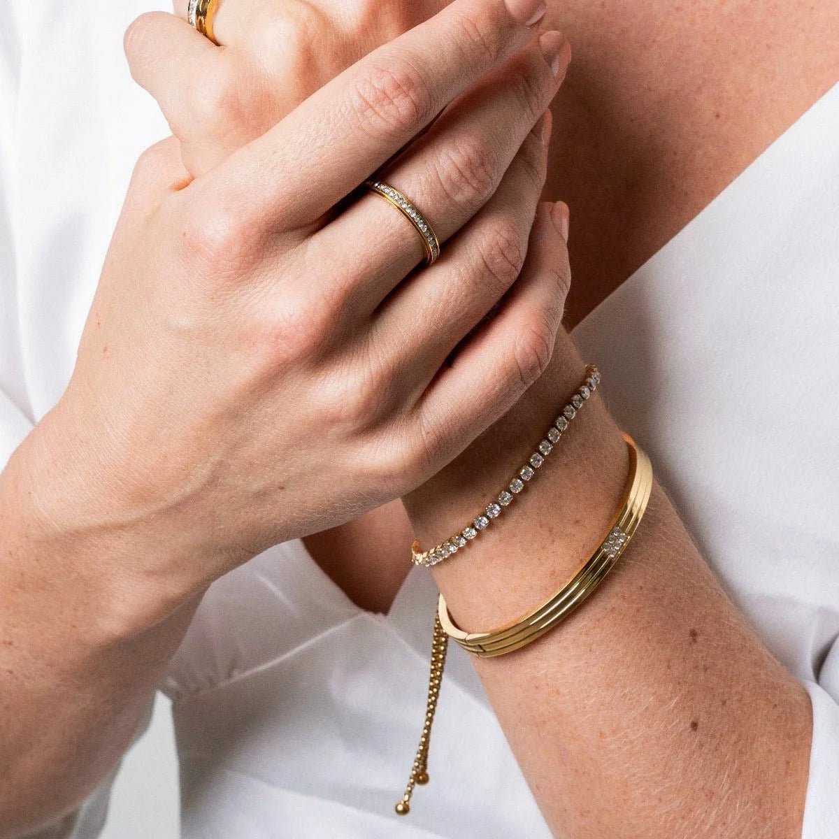 Bracelete Imperial Hanna Lenogue Ouro