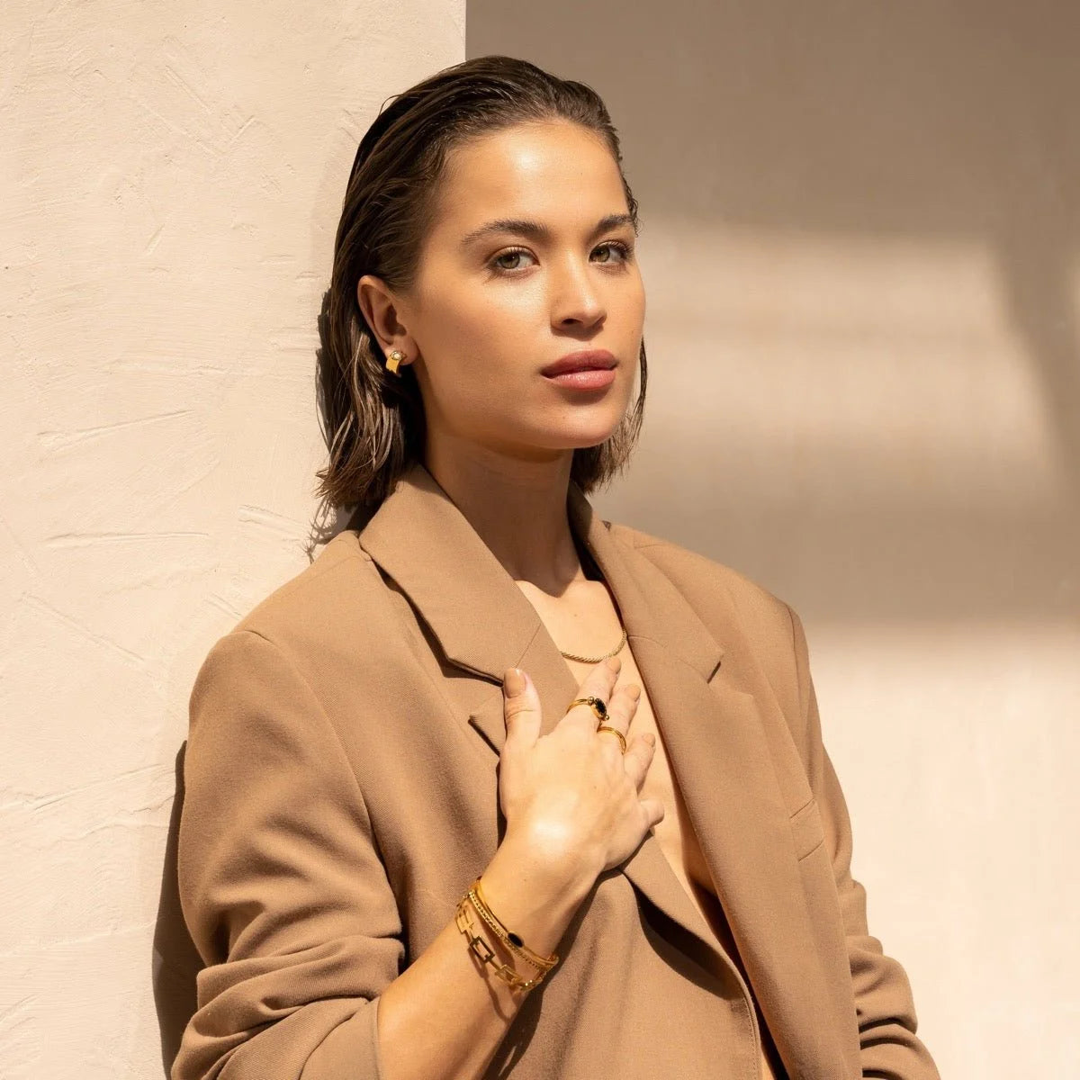 Bracelete Royal Alexandra Lenogue Ouro