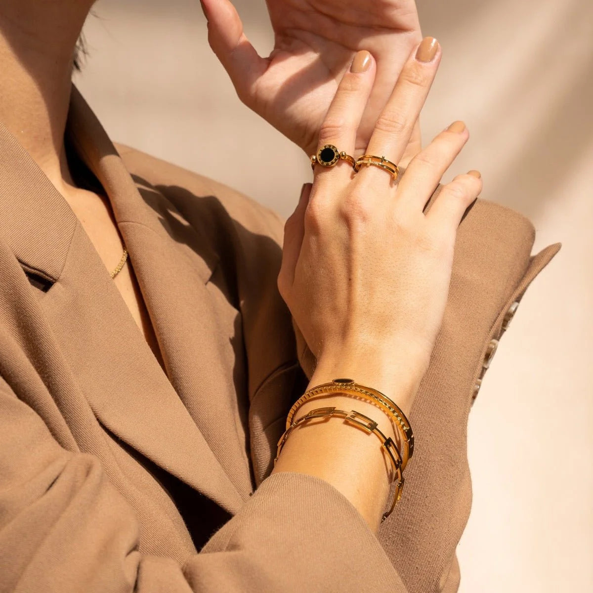 Bracelete Royal Alexandra Lenogue Ouro