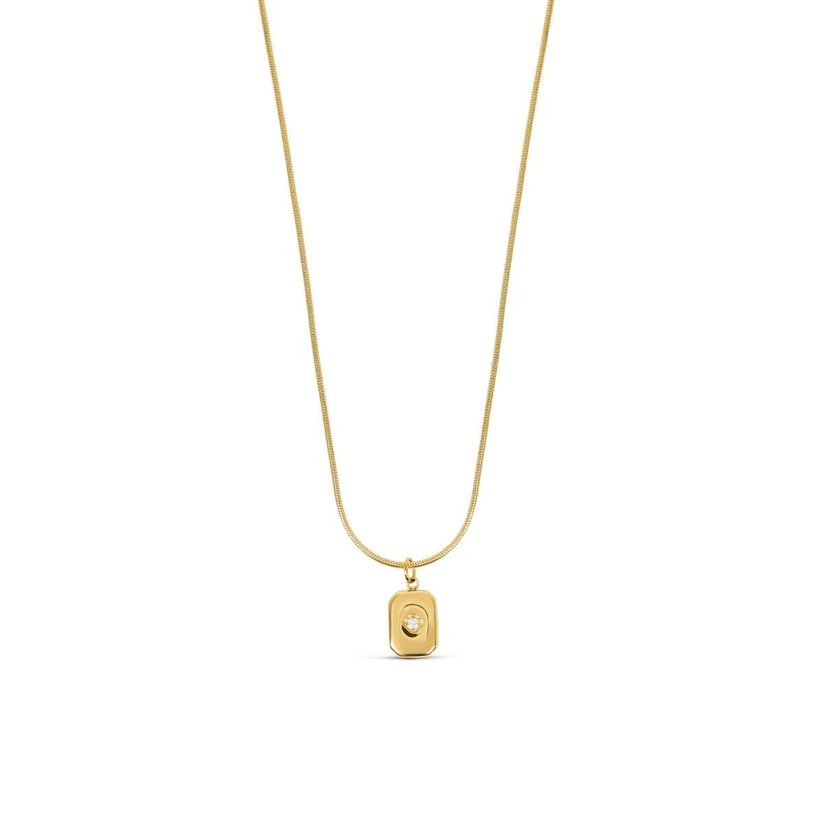Colar Glamorous Shine Pingente Lenogue Ouro