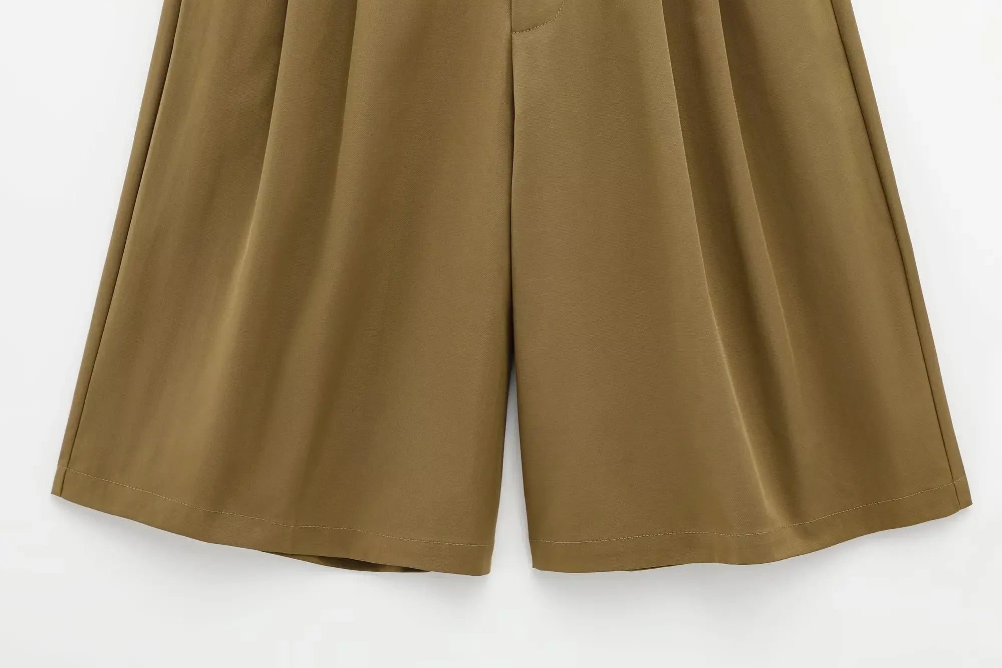 Conjunto Casual com Camisa de Bolsos e Shorts para Verão Lenogue