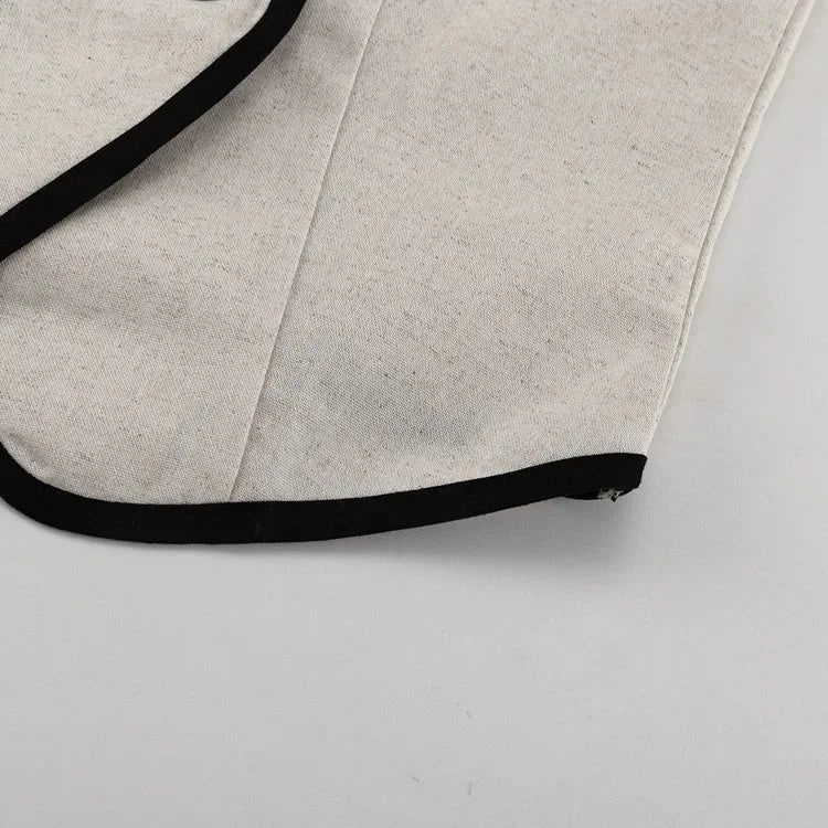 Conjunto Top Cropped e Shorts de Algodão Cintura Alta Lenogue