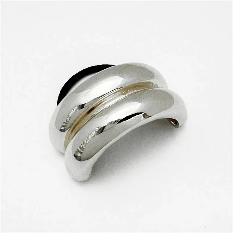 Laço de Cabelo Royal Metálico Cruzado Elástico Lenogue Mod. k