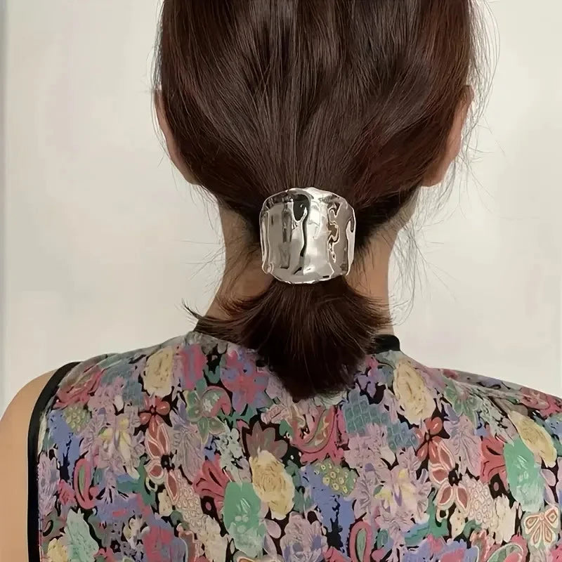 Presilha de Cabelo Noble Metálica Design Boho Lenogue
