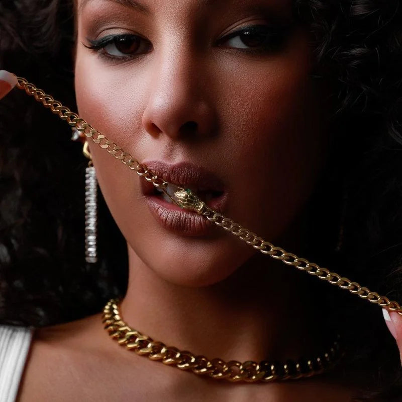 Pulseira Noble Serpente Lenogue 16cm