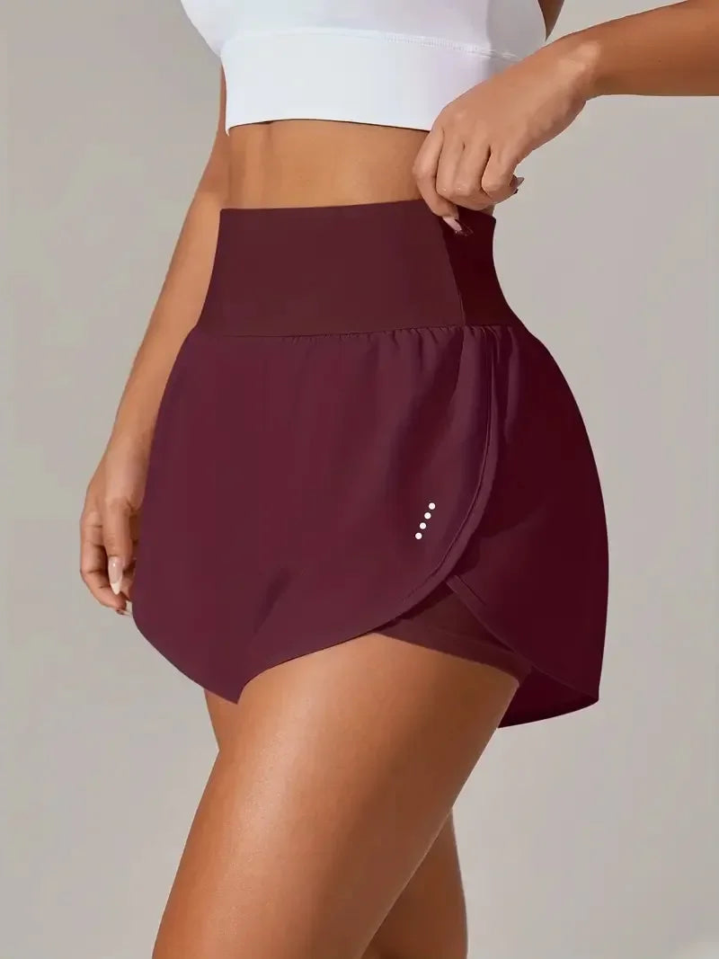 Shorts de Nylon Tecnológico Dupla Camada Secagem Rápida Lenogue