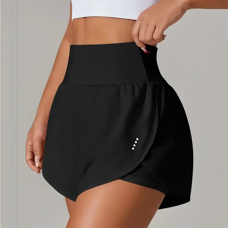 Shorts de Nylon Tecnológico Dupla Camada Secagem Rápida Lenogue