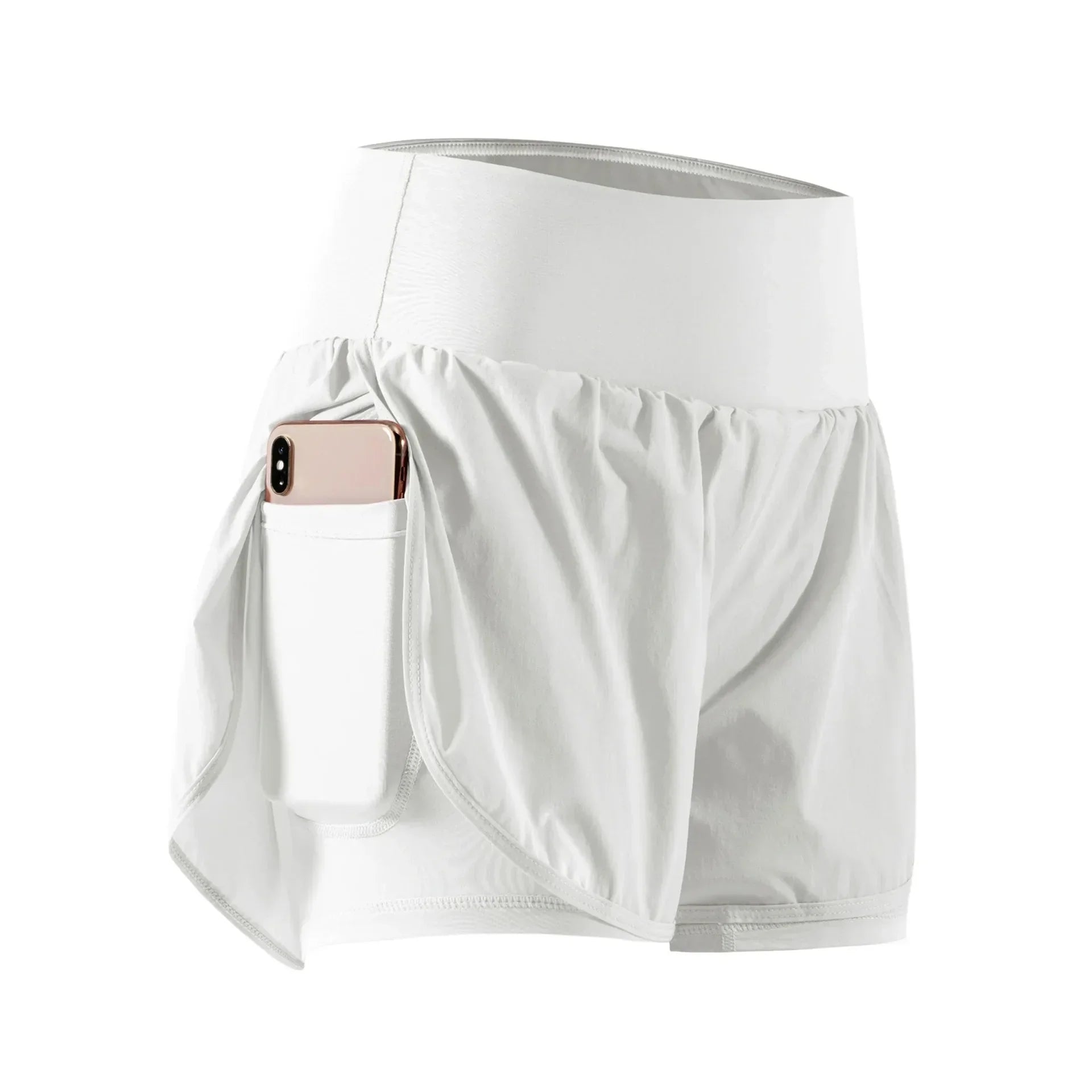 Shorts de Nylon Tecnológico Dupla Camada Secagem Rápida Lenogue