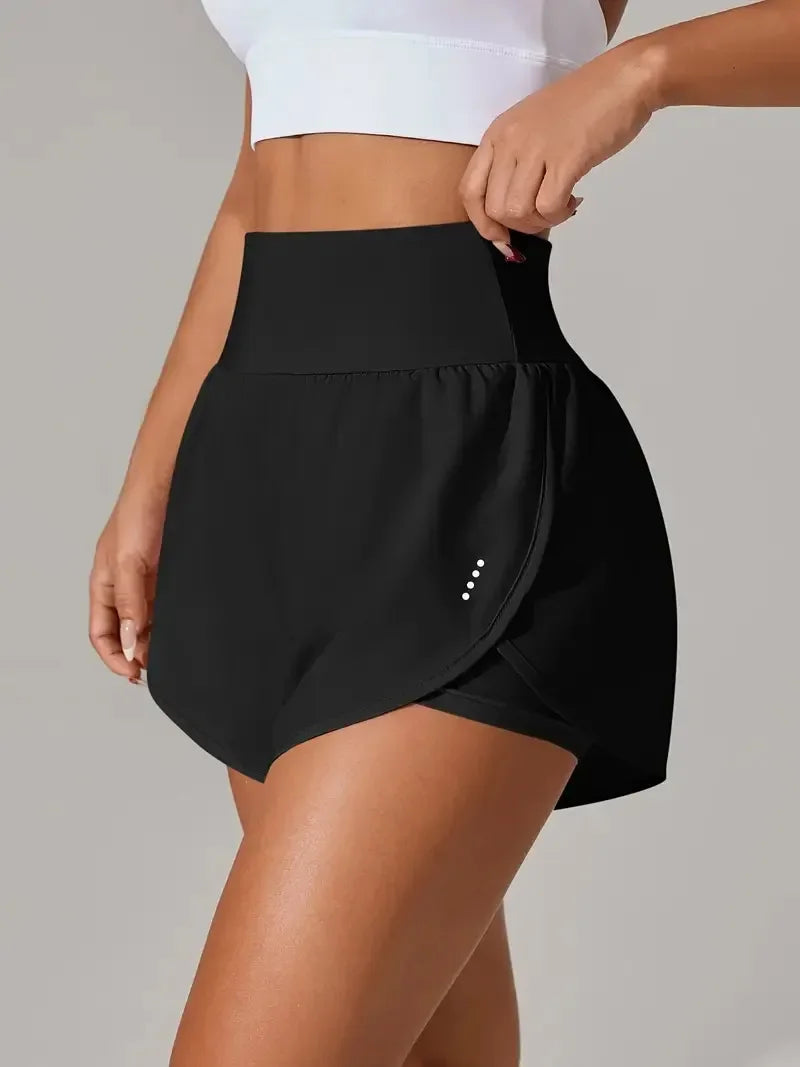 Shorts de Nylon Tecnológico Dupla Camada Secagem Rápida Lenogue