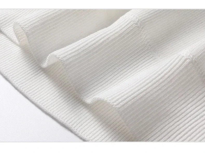 Suéter Tricot Gola Alta Peluciado Slim Manga Longa Lenogue