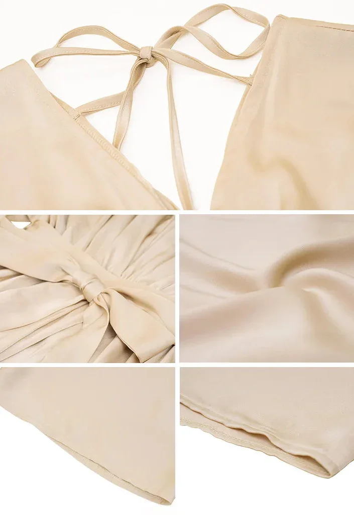 Vestido Midi de Malha com Elastano Decote v Manga Morcego Lenogue