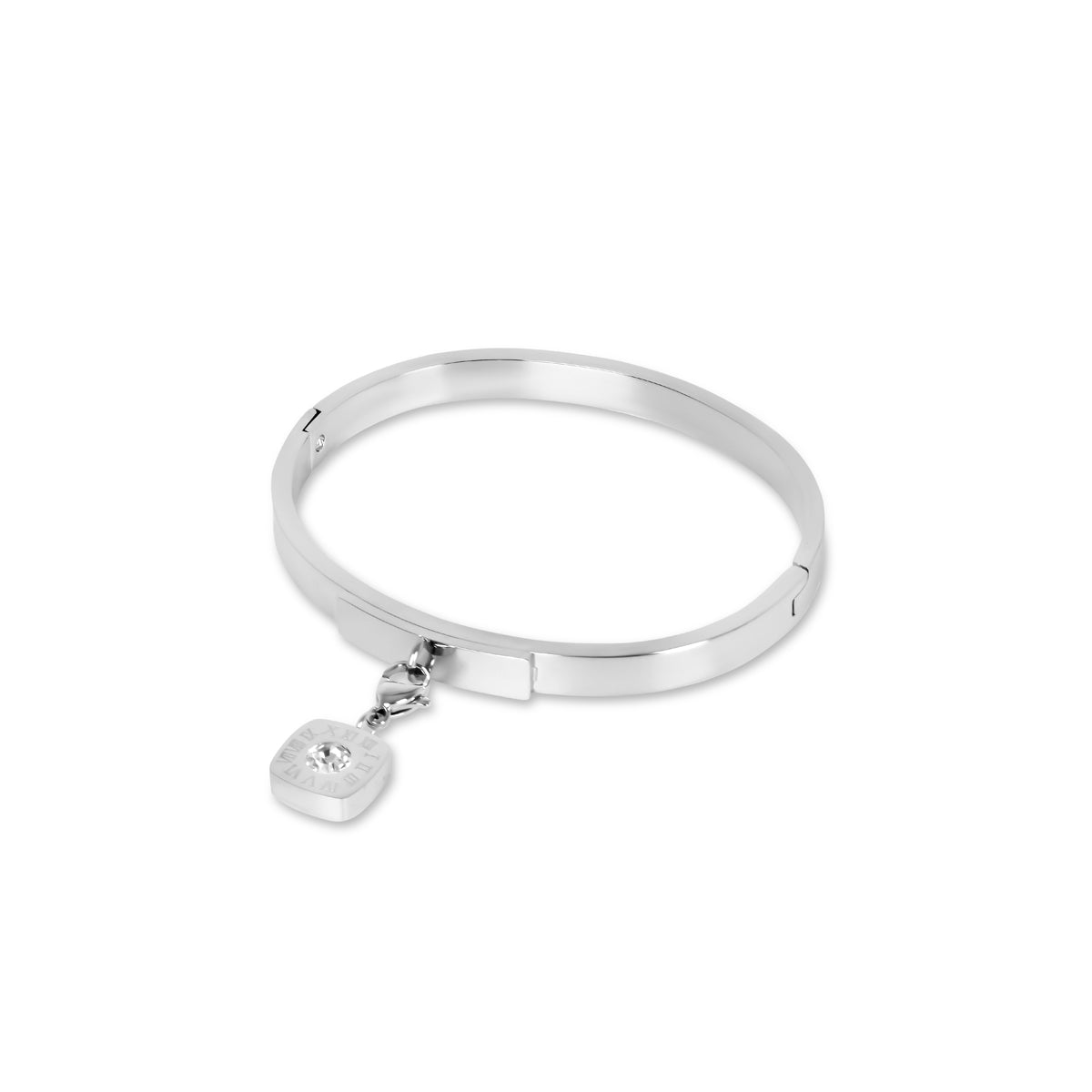 Bracelete Prestigious Square Charm Prata Lenogue