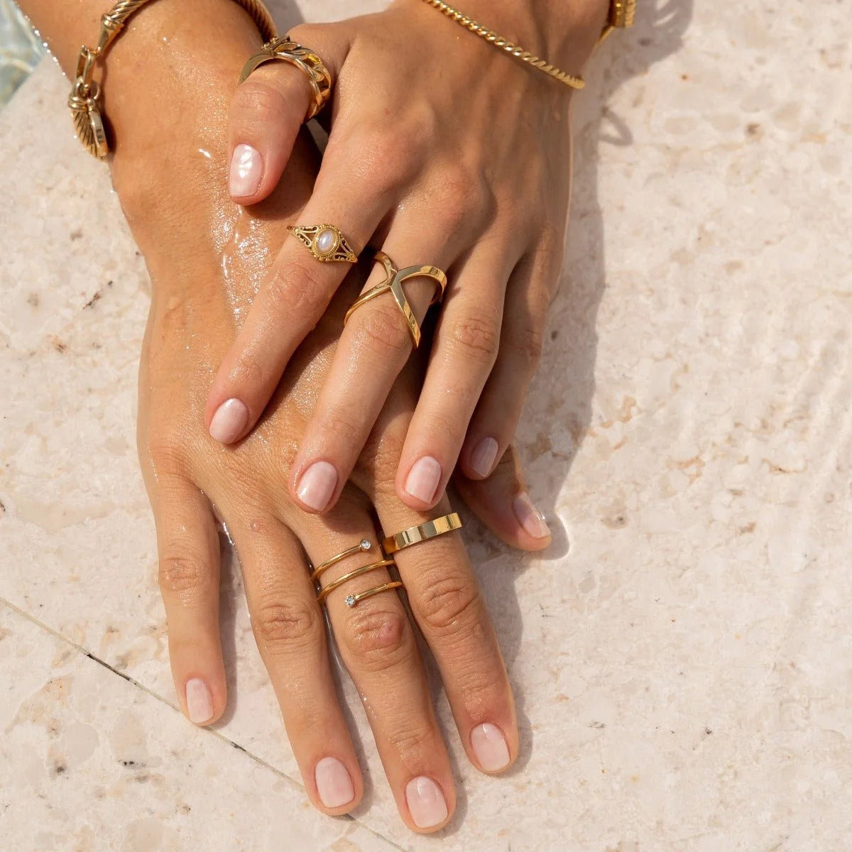 Aliança Glamorous Quadrada Anatômica Lenogue