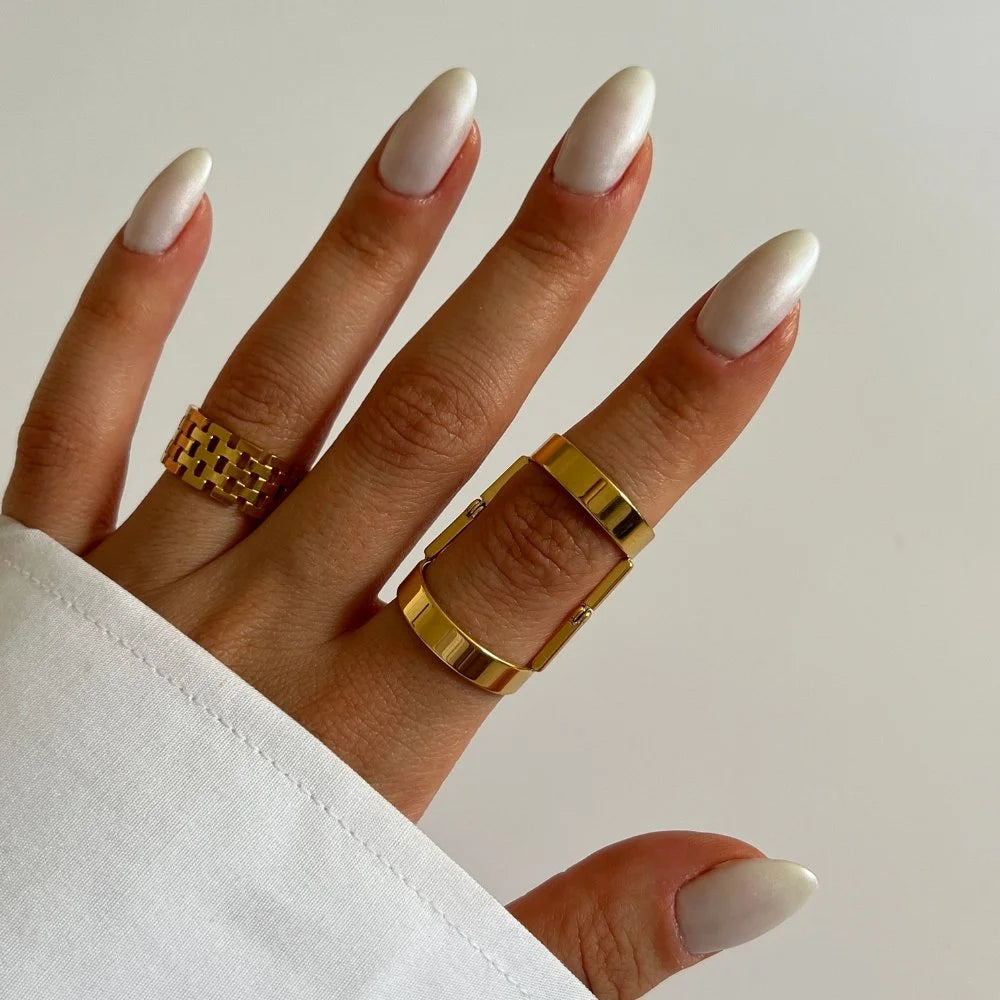 Anel Divine Articulado Ajustável Lenogue Ouro