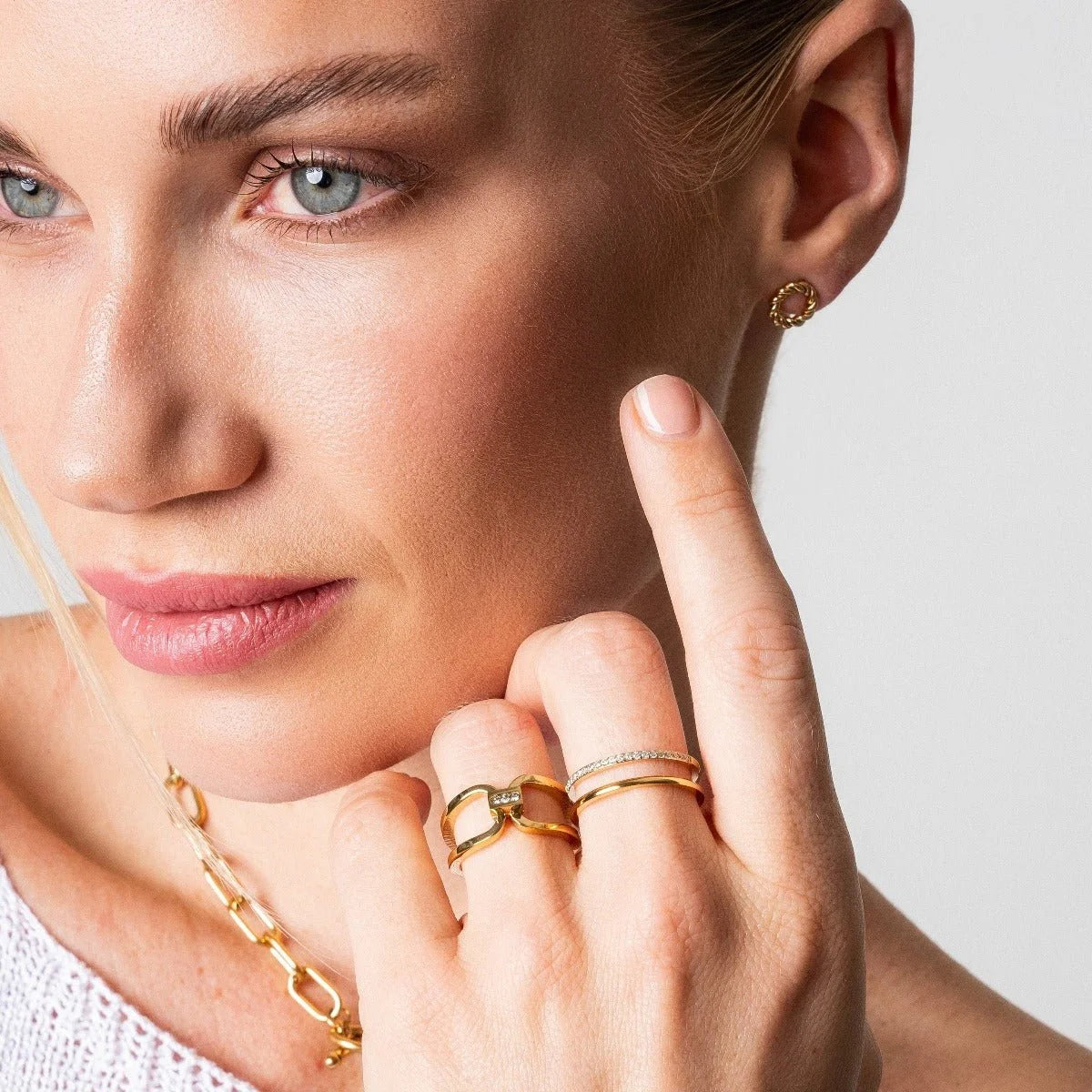 Anel Imperial Ternura Lenogue Ouro / 14