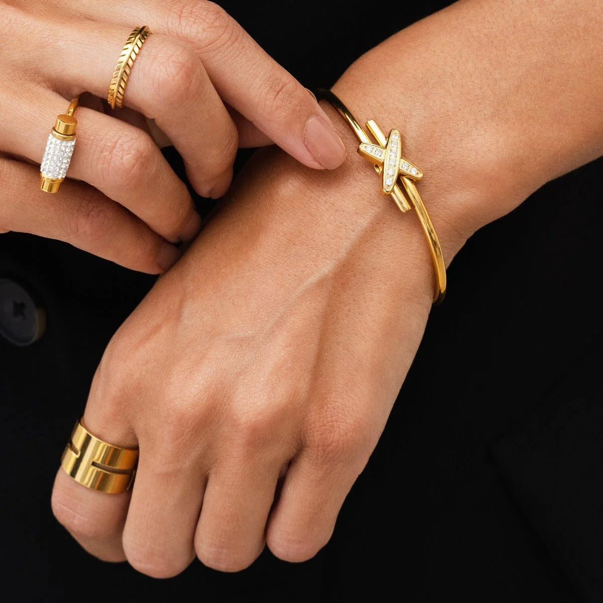 Anel Luxurious Hi-lo Chunky Lenogue