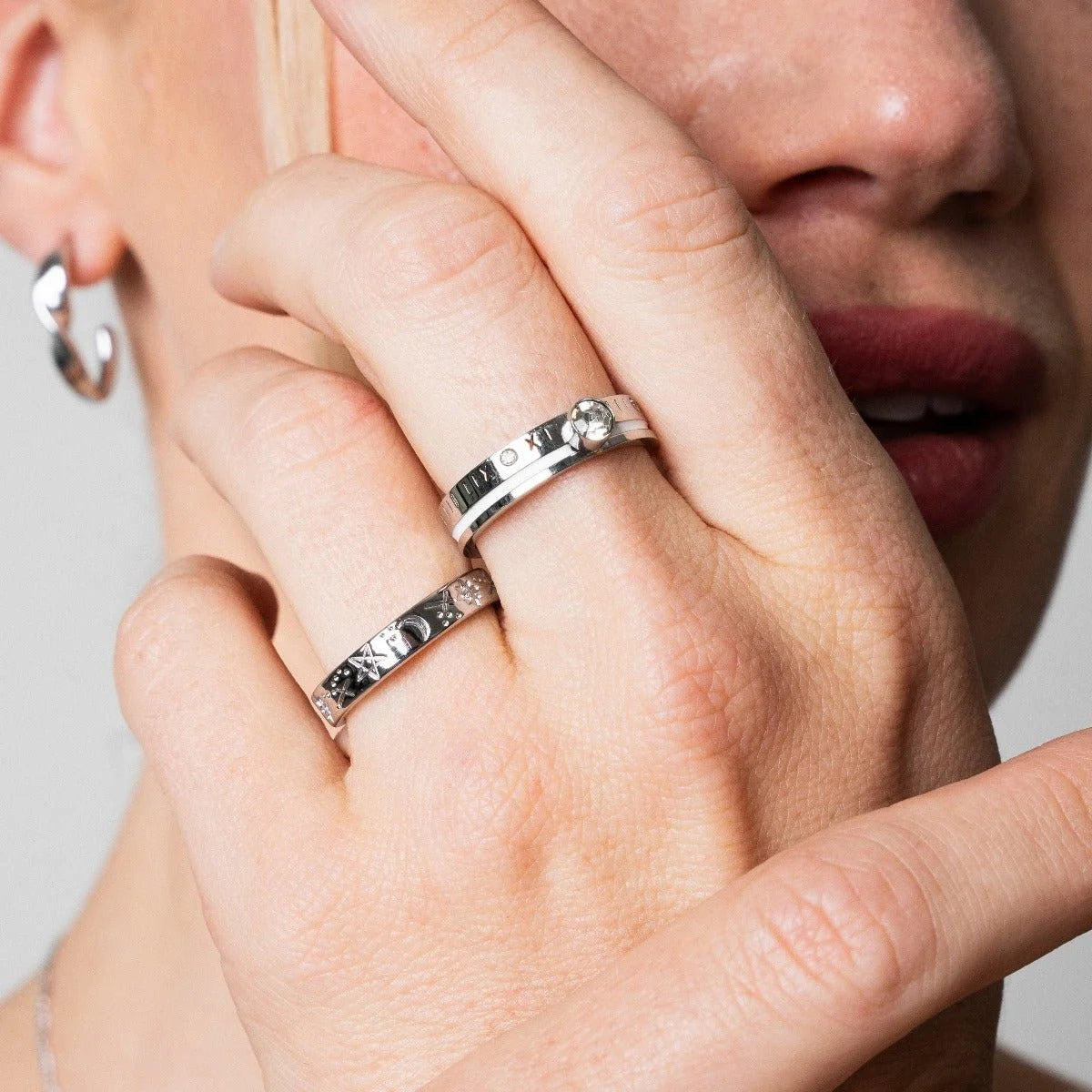 Anel Pure Sky Prata Lenogue / 14