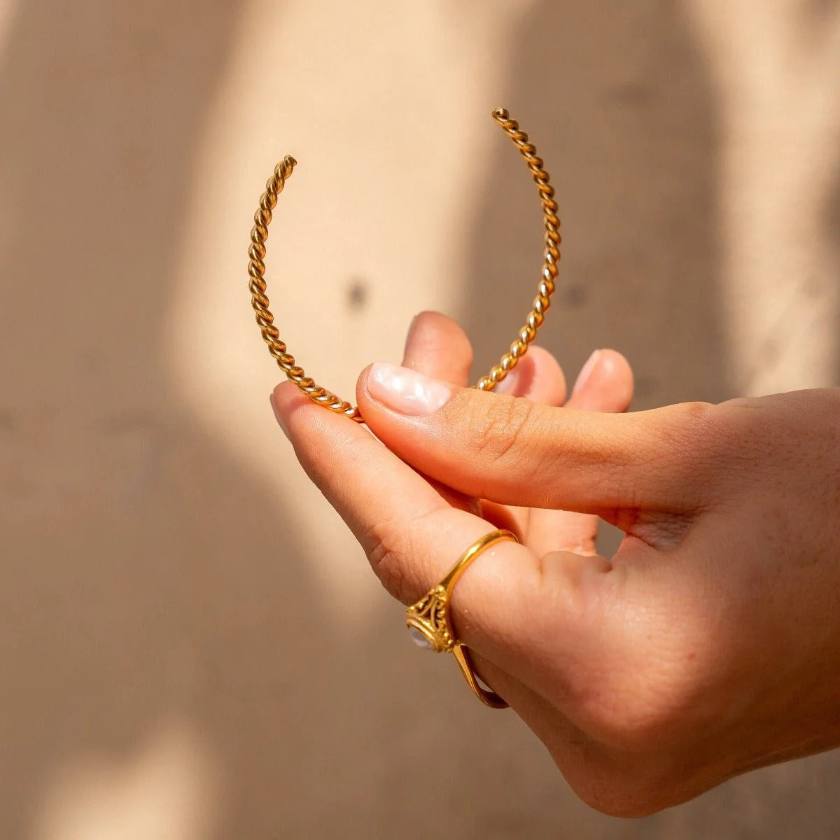 Bracelete Luxurious Twist Lenogue 18cm