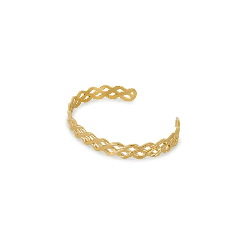 Bracelete Radiant Blogger Banhado em Ouro 18K Lenogue