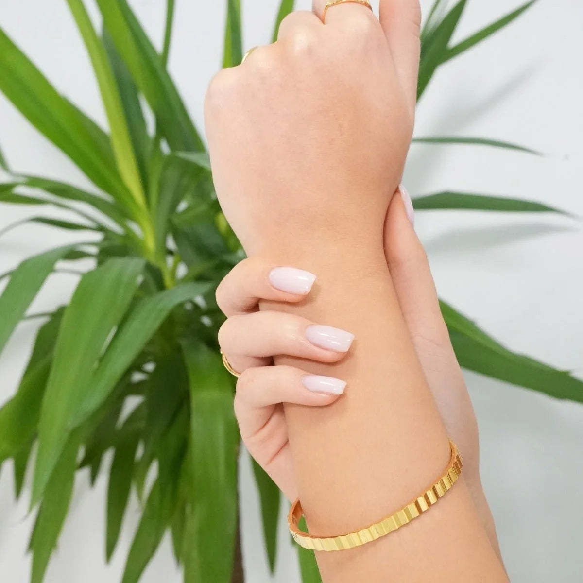 Bracelete Radiant Ripple Lenogue Ouro