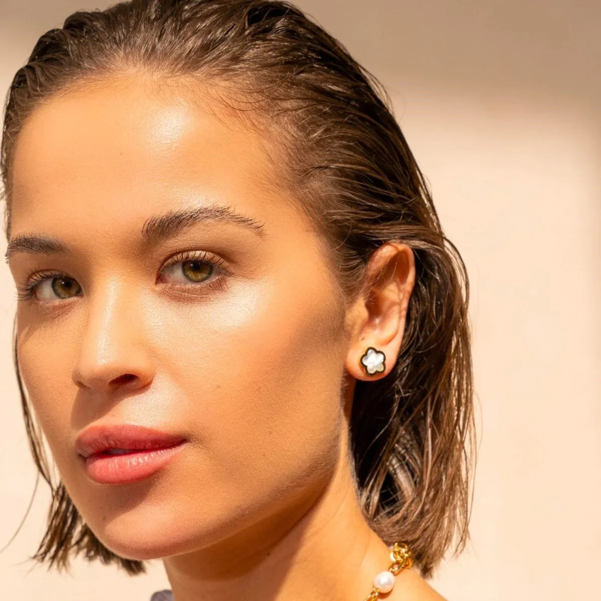 Brinco Imperial Inspiração Van Cleef Lenogue Ouro