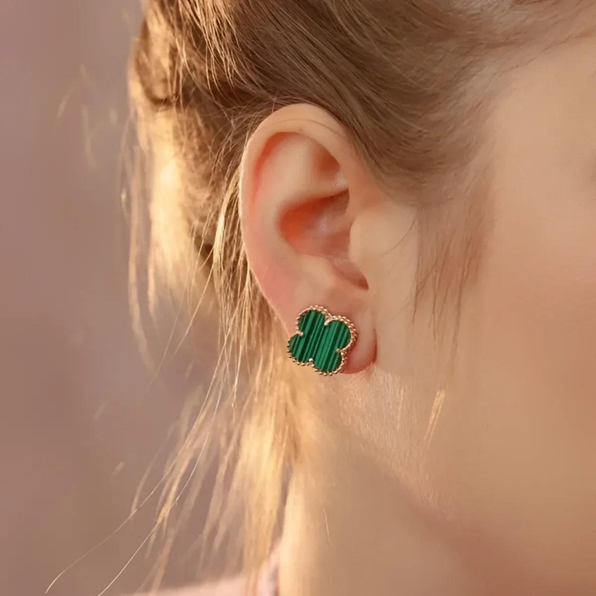 Brinco Royal Vintage Alhambra Trevo Lenogue