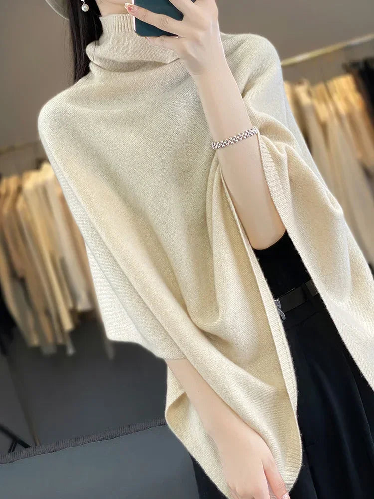 Cachecol em Lã Merino Pura para Inverno e Viagens Lenogue