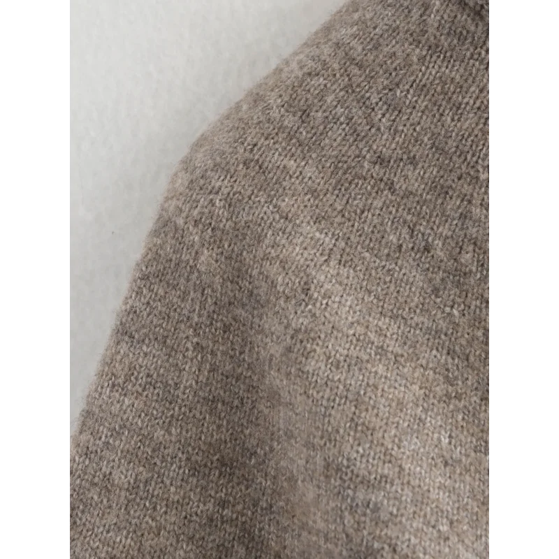 Cardigã Capa Cropped em Tricot para Casual Chic Lenogue