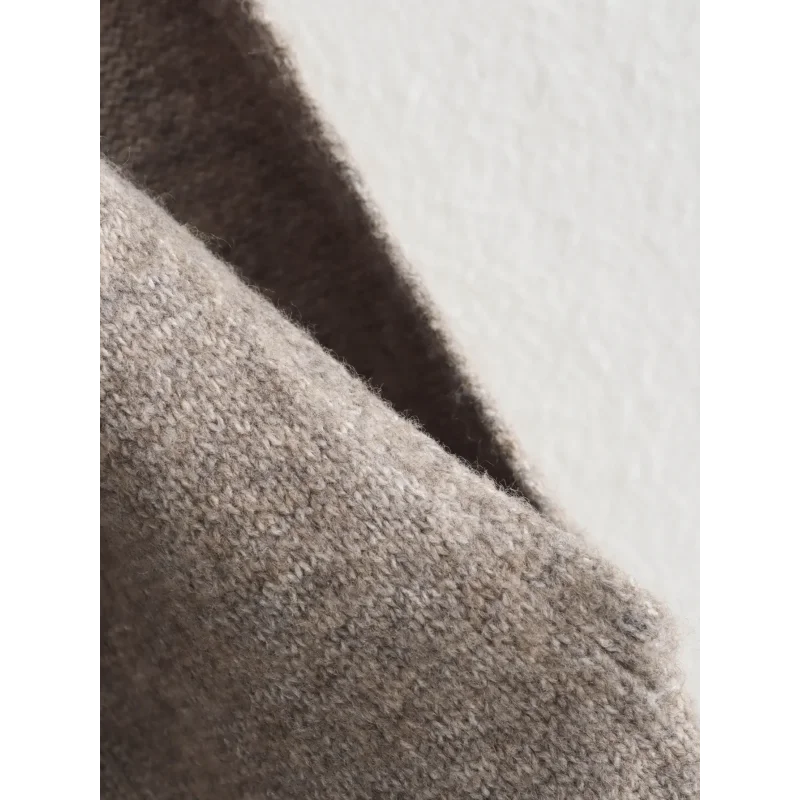 Cardigã Capa Cropped em Tricot para Casual Chic Lenogue