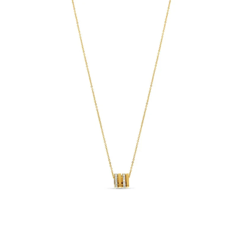 Colar Glamorous Rubix Banhado em Ouro 18k Lenogue