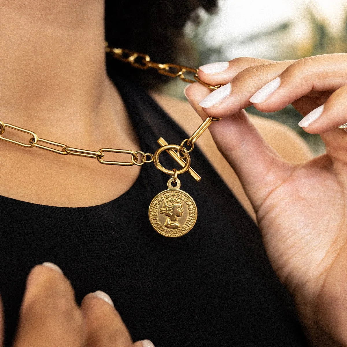 Colar Imperial New York Cents Lenogue 50cm