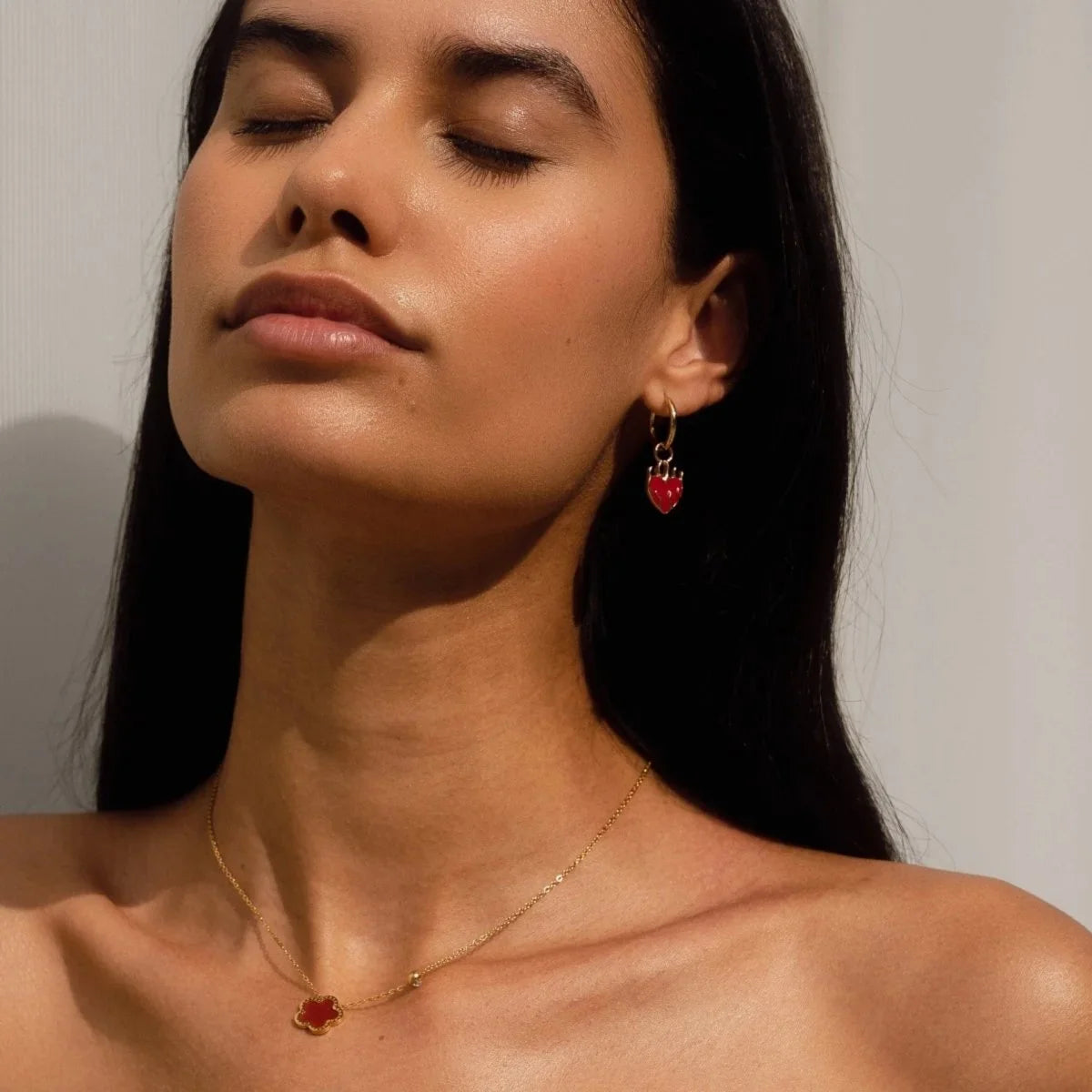 Colar Imperial Trevo Alhambra Inspiração Lenogue