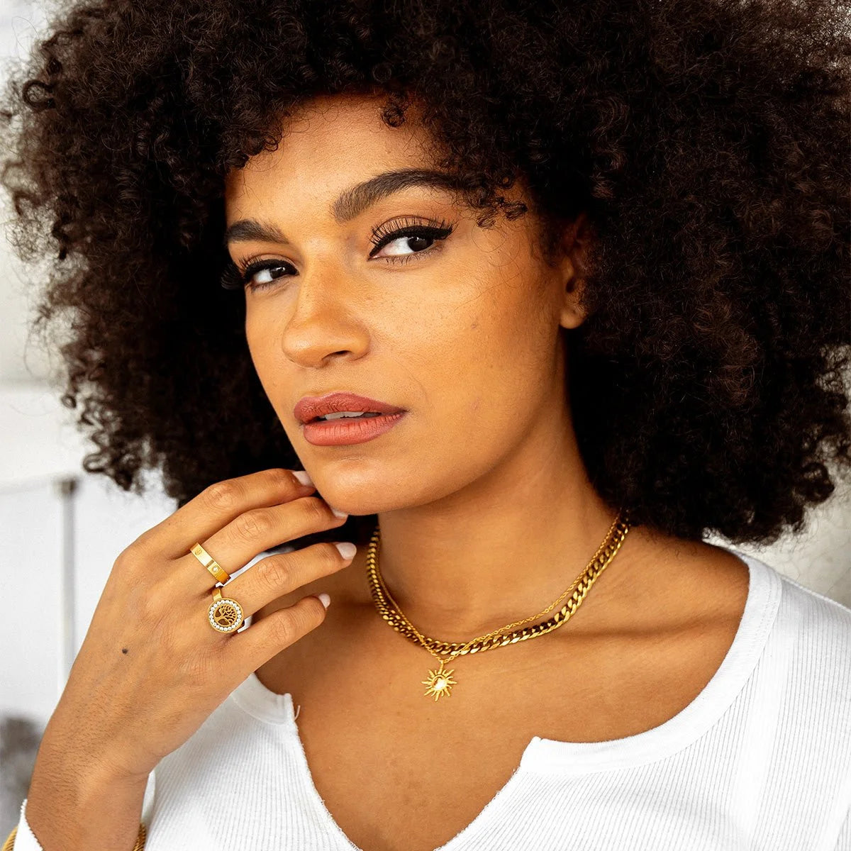 Colar Pure Solstício Pingente Lenogue 43cm