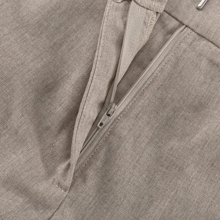 Conjunto Cardigã Top e Shorts de Poliéster Cintura Elástica Lenogue