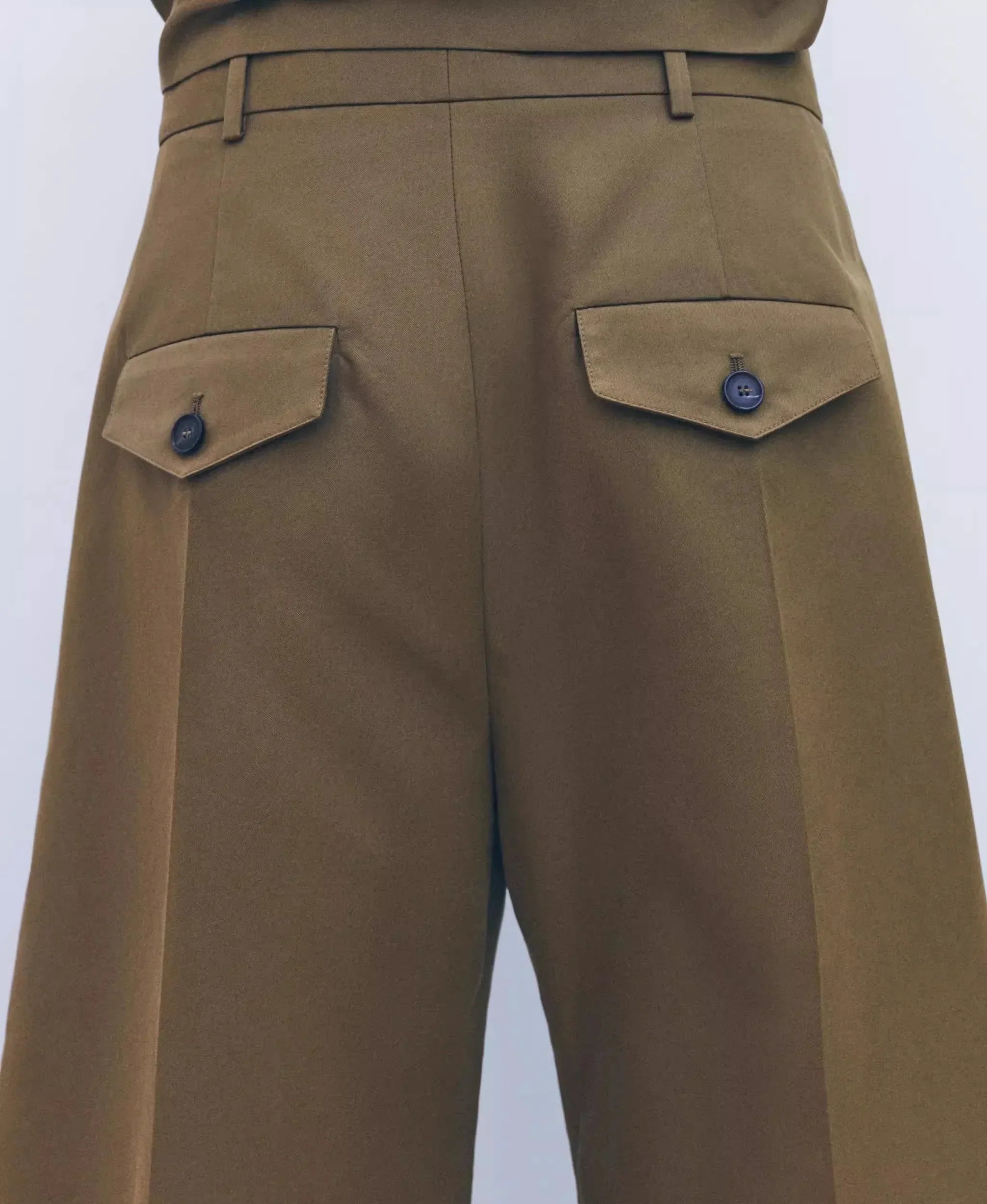 Conjunto Casual com Camisa de Bolsos e Shorts para Verão Lenogue