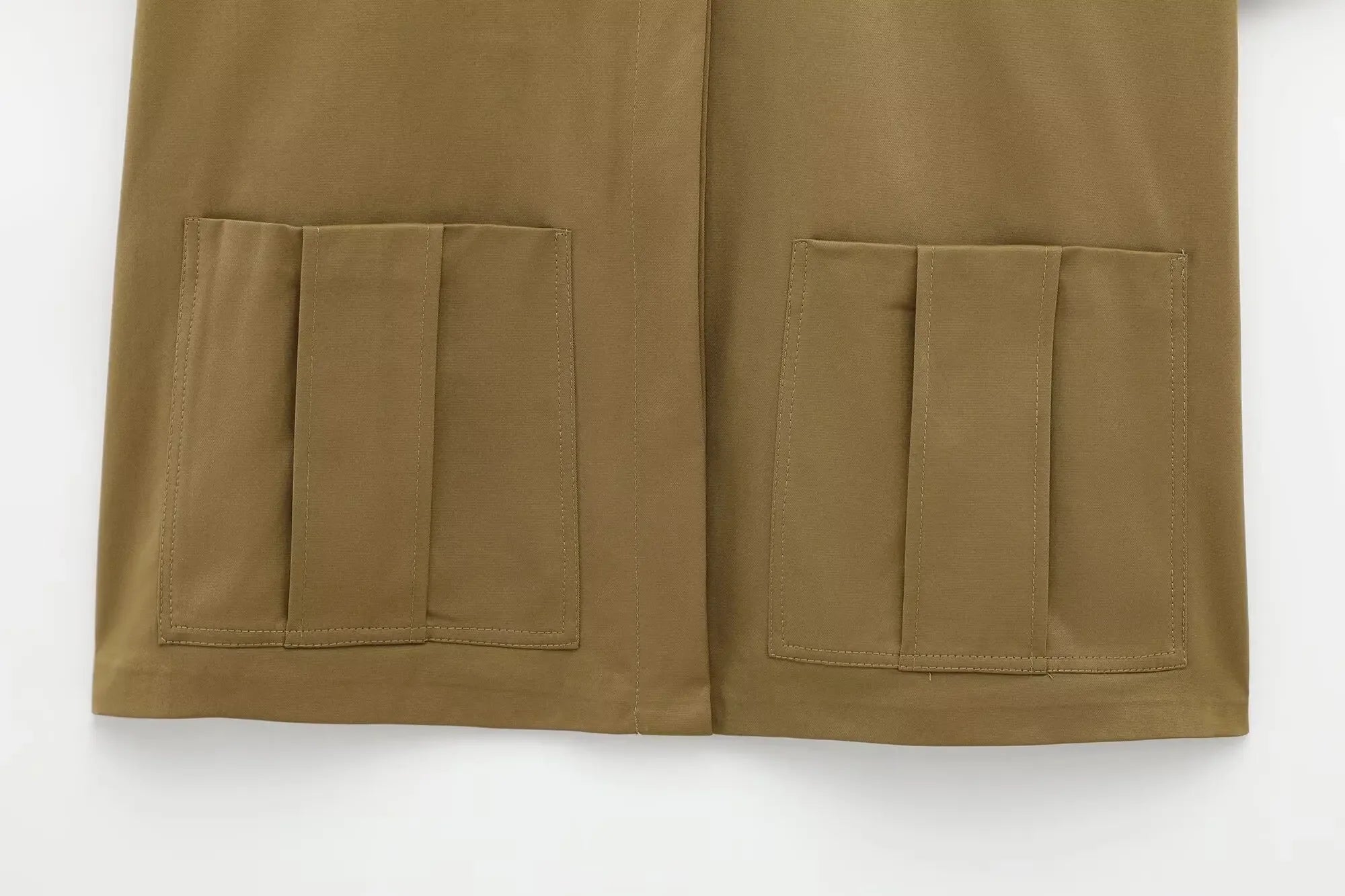 Conjunto Casual com Camisa de Bolsos e Shorts para Verão Lenogue