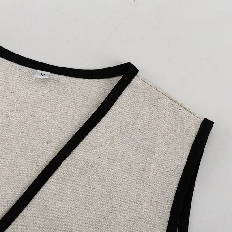 Conjunto Top Cropped e Shorts de Algodão Cintura Alta Lenogue