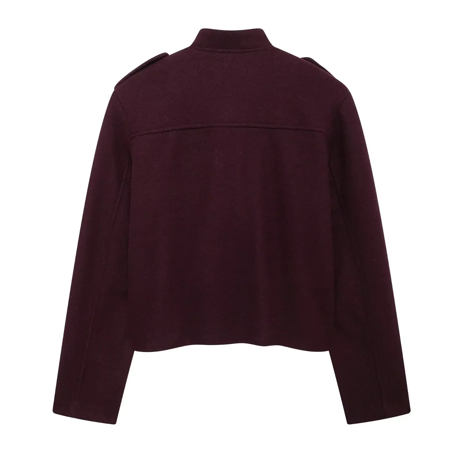 Jaqueta Bomber em Tweed para Escritório e Eventos Lenogue