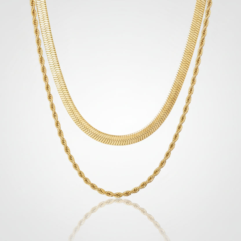 Colar Mix Divine Melina Lenogue Ouro
