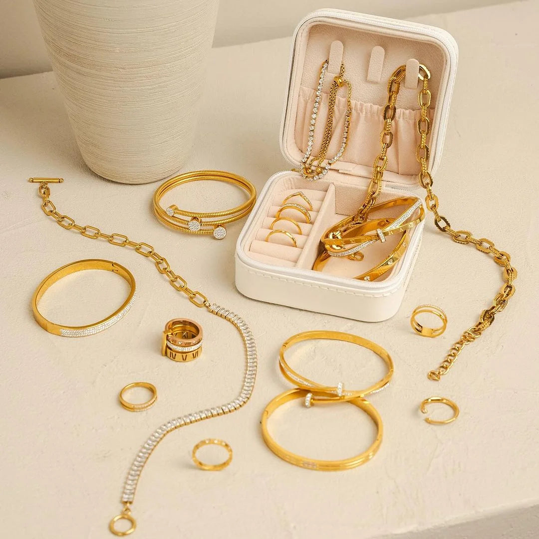 Porta Joias Radiant Lenogue Branco