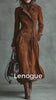 Trench Coat Camurça Sintética Botonadura Dupla Lenogue