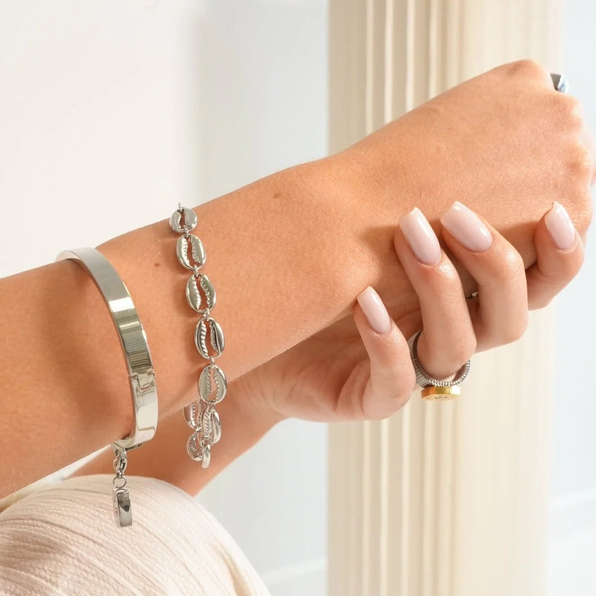 Pulseira Luxurious Noronha Prata Lenogue