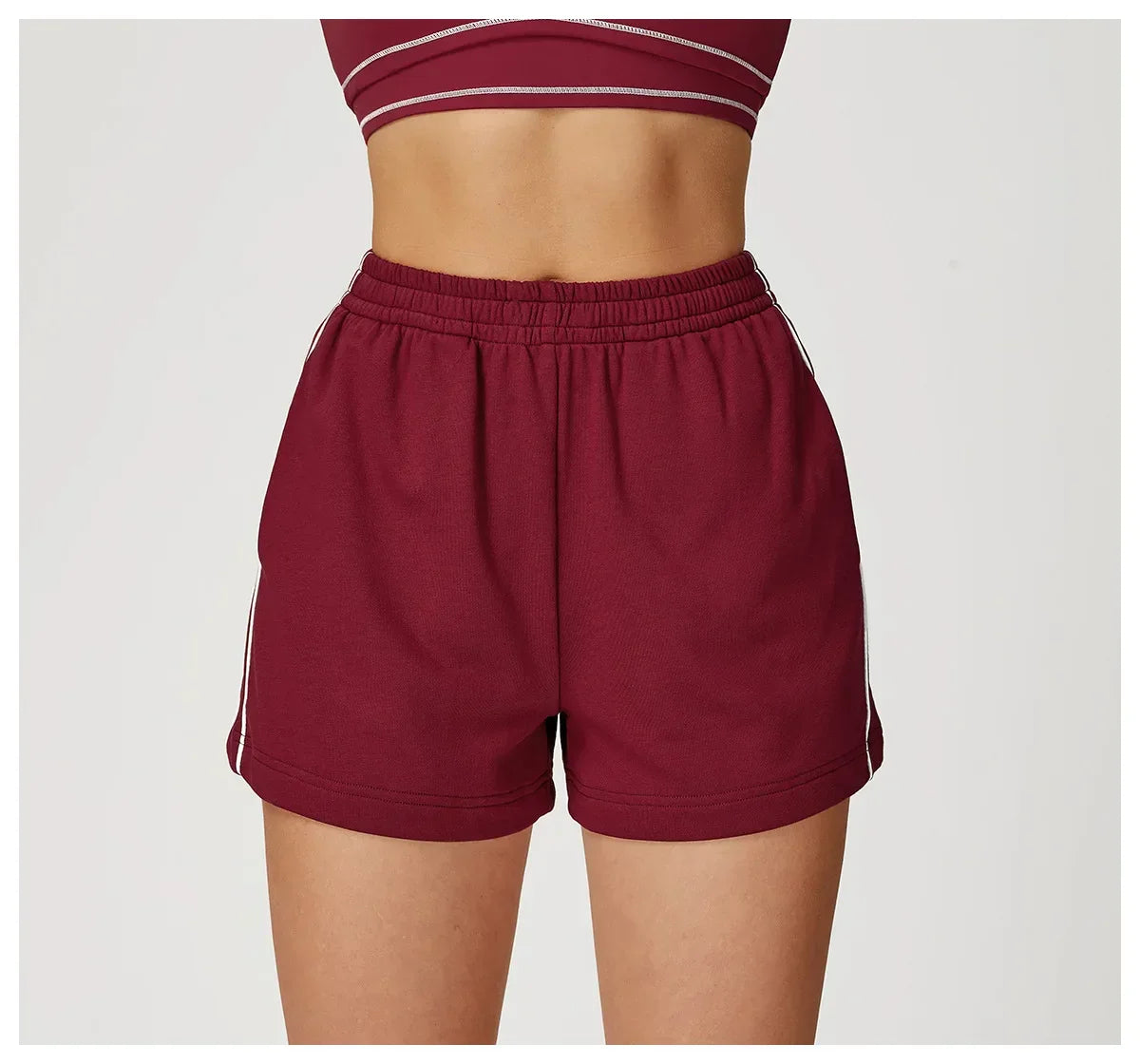 Shorts de Malha Tecnológica Secagem Rápida com Bolsos Lenogue